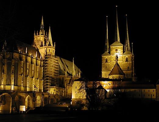 Der Dom in Erfurt